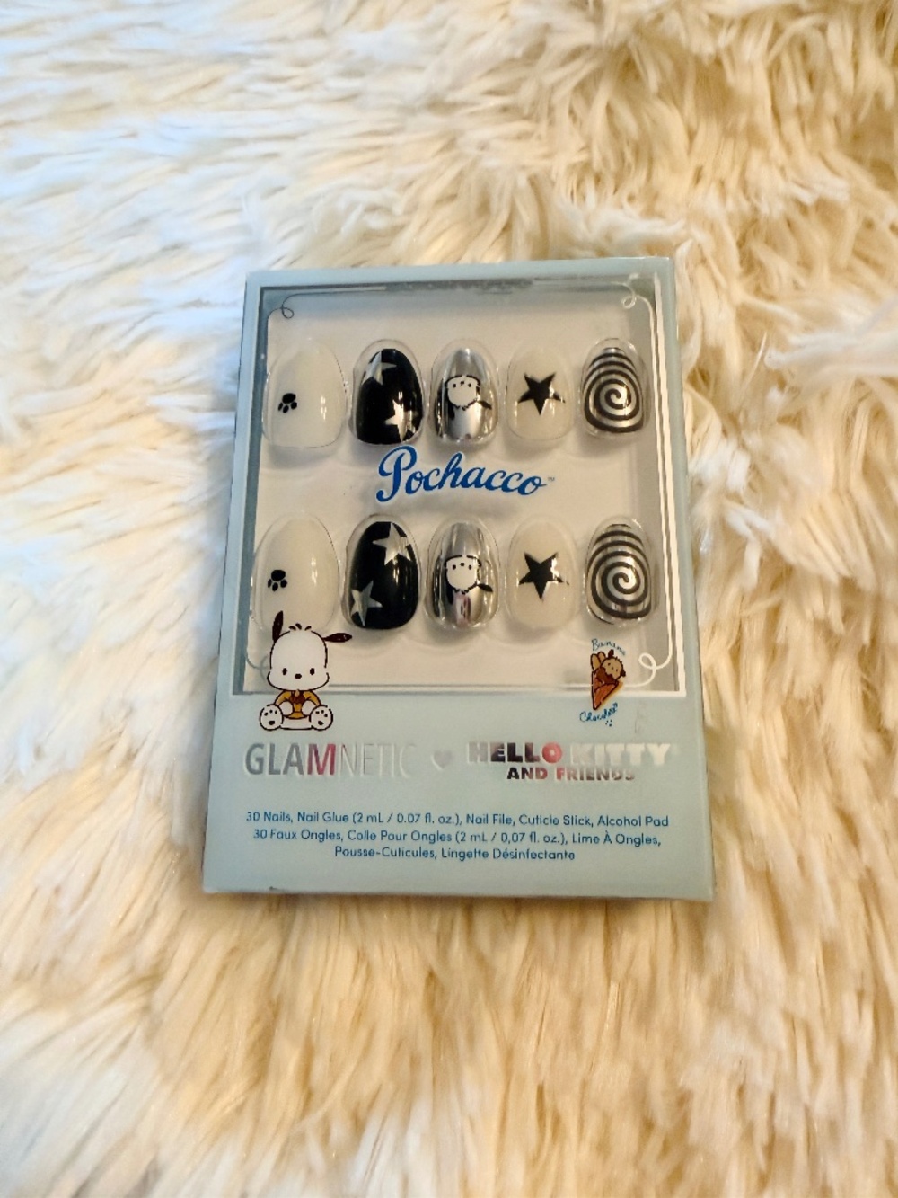 Glamnetic Press-On Nails - Pochacco (Sanrio)